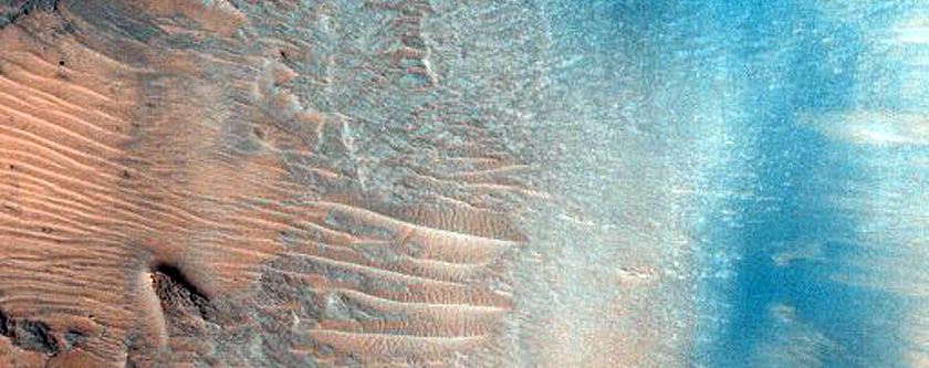 Monitor Slopes of Avan Crater