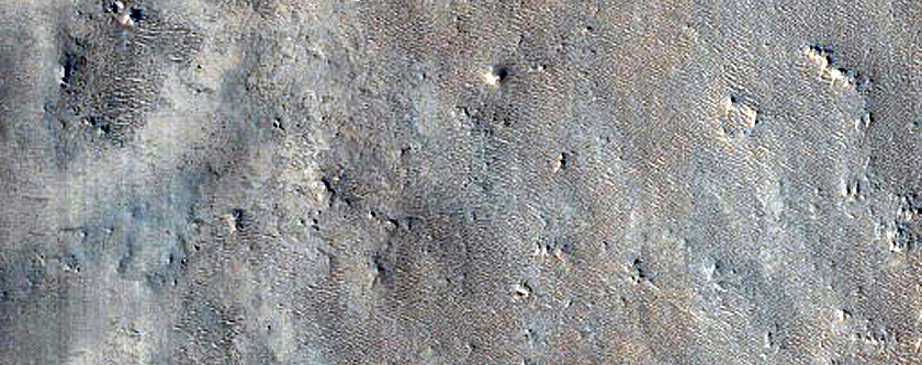 Crater Floor in Arabia Terra