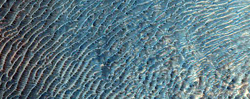 Light Toned Deposit in Aureum Chaos