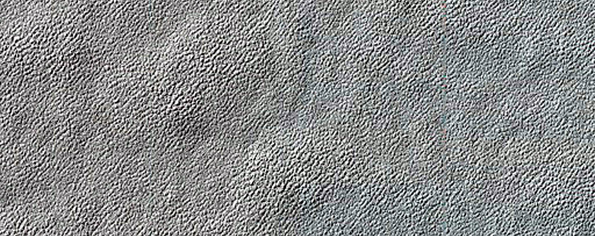 Mound on Thick Carbon Dioxide Ice
