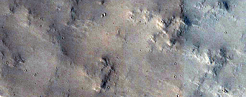 Candidate Recent Impact Site