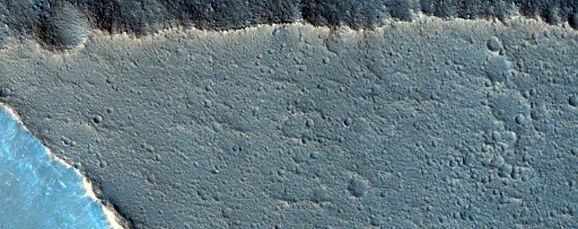 Cratered Plateau South Ravi Vallis