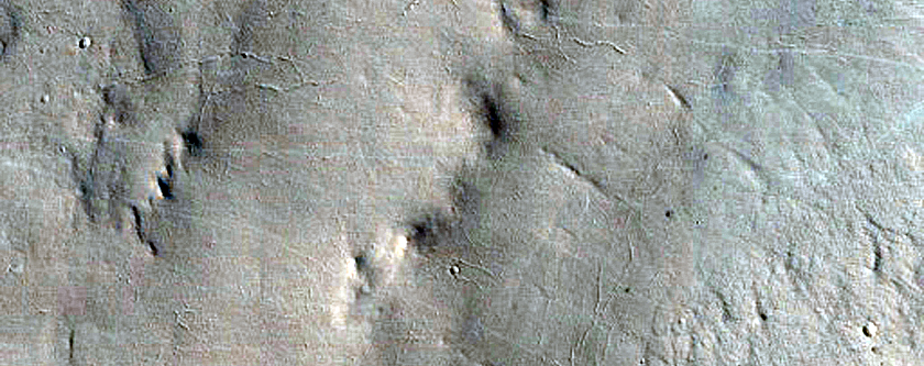 Candidate Recent Impact Site
