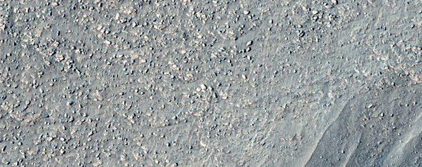 Massif in Northwestern Rim Region of Argyre Planitia