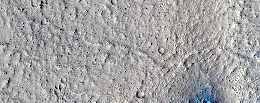 Terrain North of Avernus Dorsa