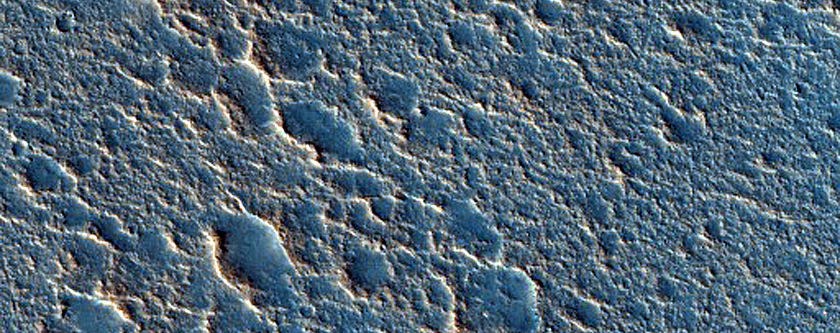 Lobate Deposit in Chryse Planitia