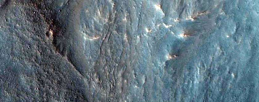 Terrain in Hebes Chasma