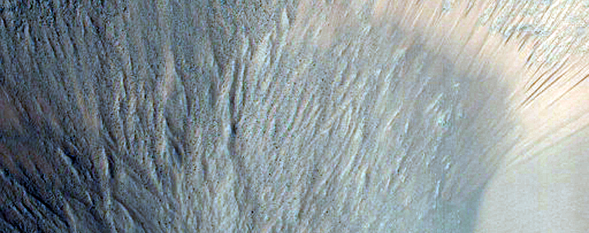 Monitor Garni Crater after 2018 Dust Storm