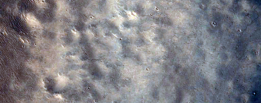 Small Ridge near Licus Vallis