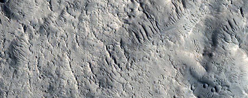Avernus Dorsa and Surrounding Terrain