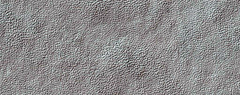 Mound on Thick Carbon Dioxide Ice