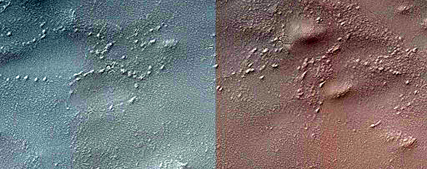 Candidate Recent Impact Site West of Promethei Rupes