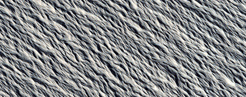 Terrain Southeast of Eumenides Dorsum