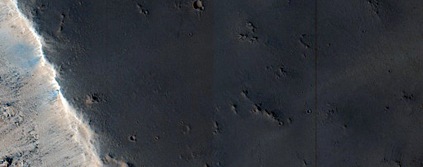 Channel near Dawes Crater