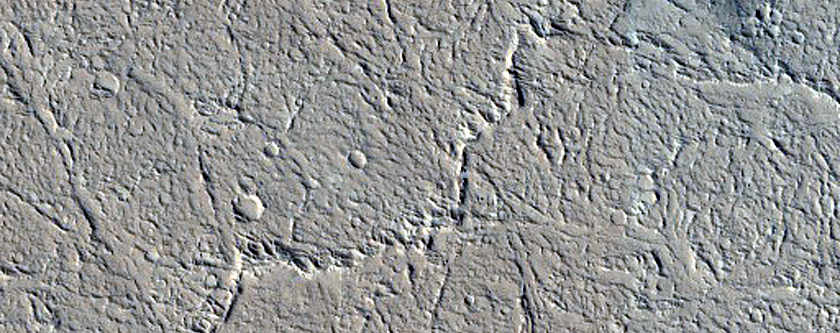 Candidate Recent Impact Site