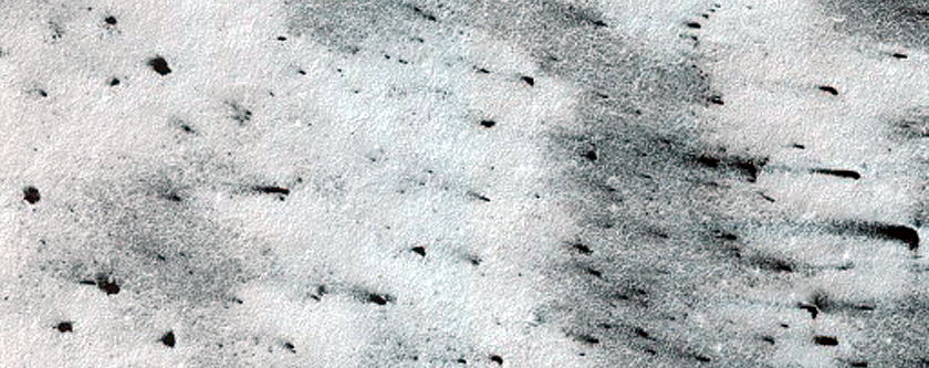 South Polar Residual Cap Site
