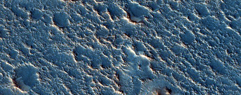 Smooth Material in Chryse Planitia