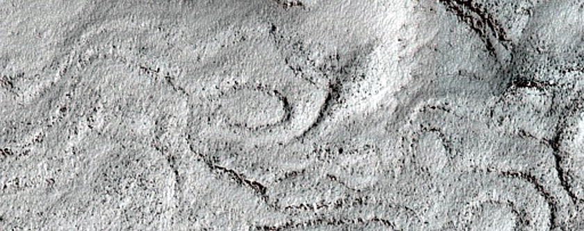 South Polar Residual Cap Site