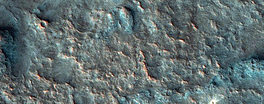 Candidate Recent Impact Site
