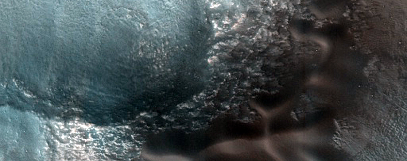 Dune Monitoring in Crater