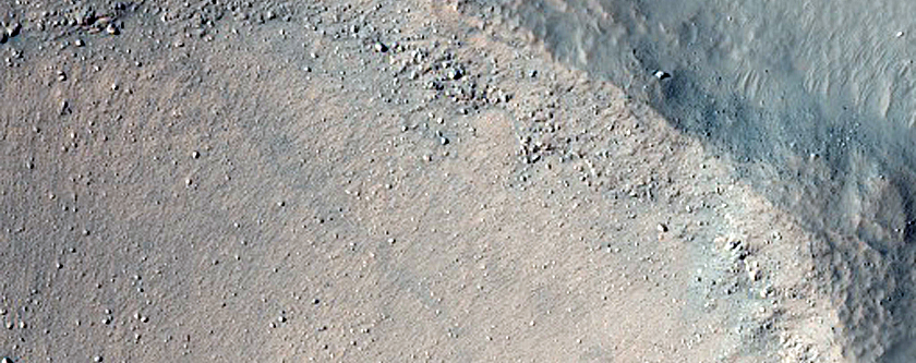 Steep Rocky Crater