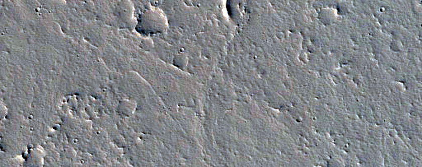 Candidate Recent Impact Site
