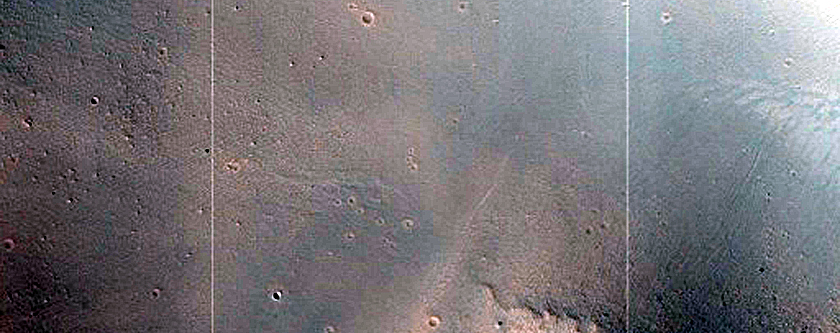Crater with Steep Slopes
