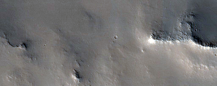 Candidate Recent Impact Site