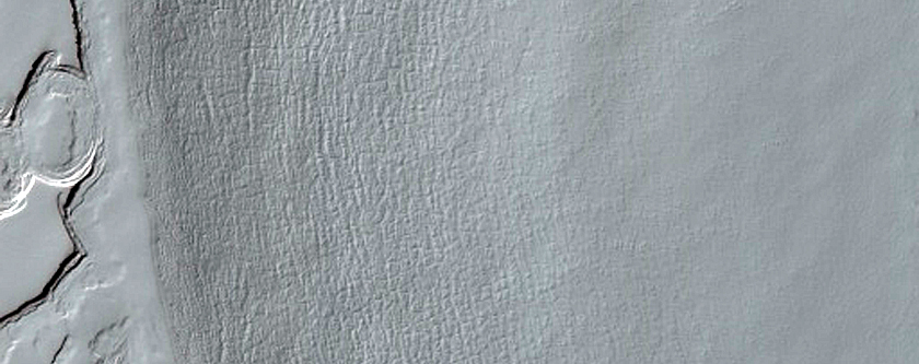 South Polar Residual Cap Site