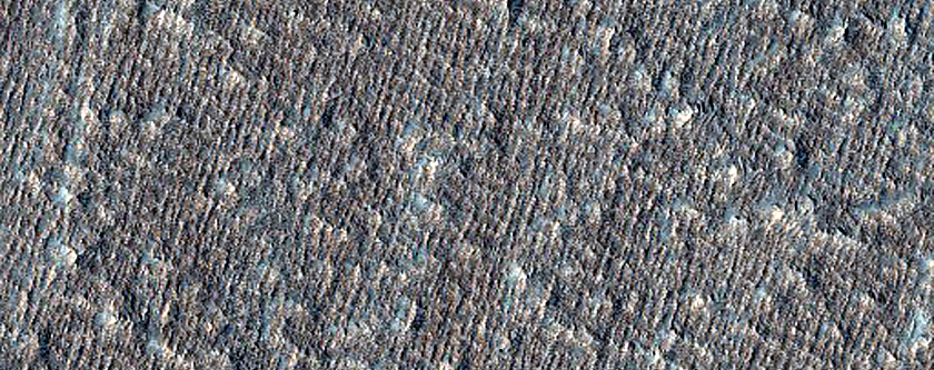 Candidate Recent Impact Site