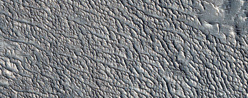 Rippled Patch on Plains West of Juventae Chasma