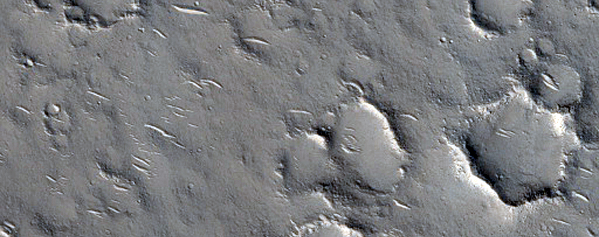 Crater on Edge of Mesa