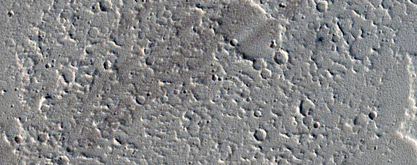 Candidate Recent Impact Site