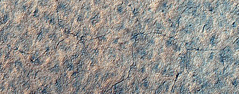 Potential South Polar Layered Deposit Crater Cluster