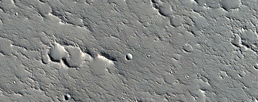 Candidate Recent Impact Site