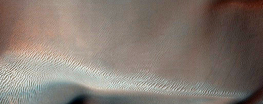 Monitor Dune Gullies in Matara Crater