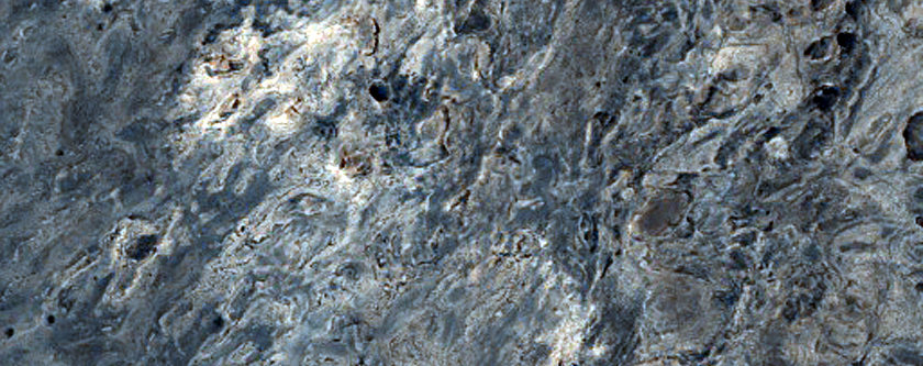 Bedrock in Meridiani Planum