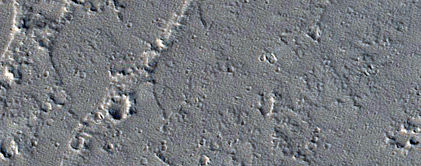 Candidate Recent Impact Site