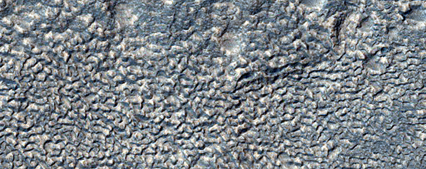 Monitor Mid-Latitude Apron and Tongue Materials in Reull Vallis