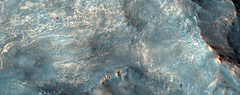 Possible Phyllosilicate-Rich Terrain in Northeast Syrtis Major