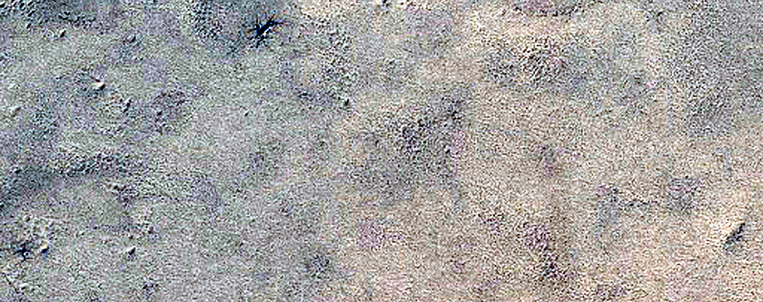 Small South Polar Layered Deposits Crater Seasonal Monitoring