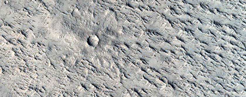 Terrain West of Reuyl Crater
