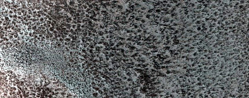 Frost Monitoring in Crater