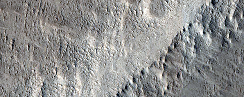 Candidate Recent Impact Site