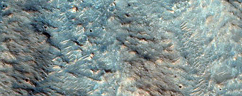 Rim of Crater in Northwest Terra Cimmeria