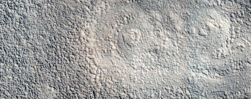 Mounds and Crater Fill