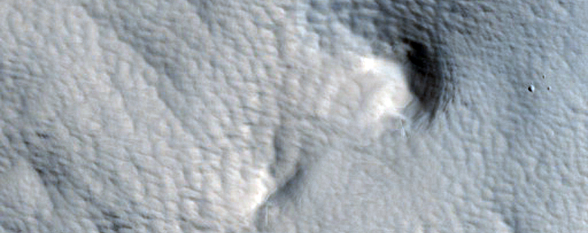 Portion of Giant Lobe Off Arsia Mons West Flank