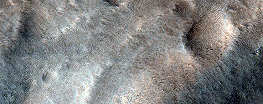 Surface Textures in Arsia Mons Caldera