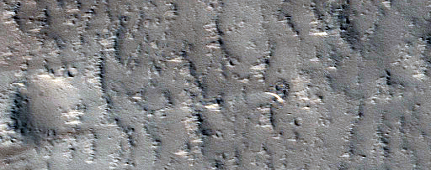 Candidate Recent Impact Site