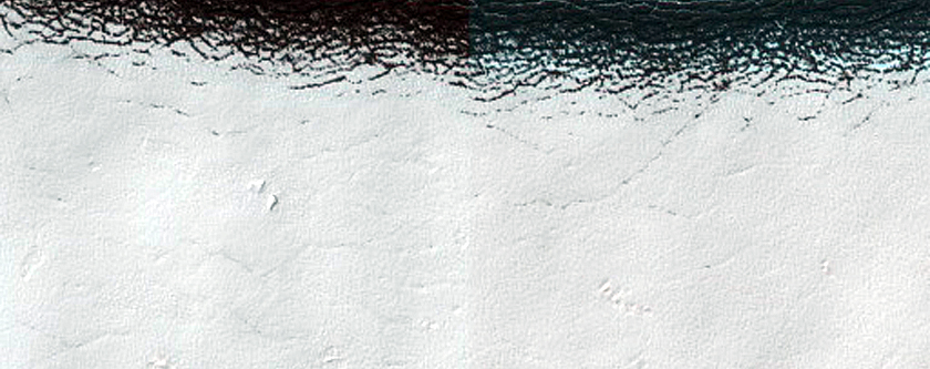 South Polar Residual Cap Site